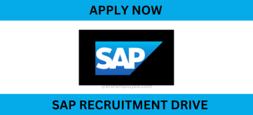 SAP is Hiring Fresher Support Engineers