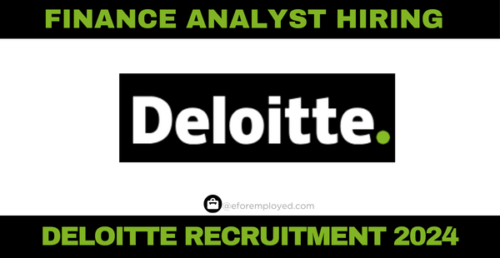 finance analyst hiring